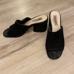 Steve Madden Suede Mules